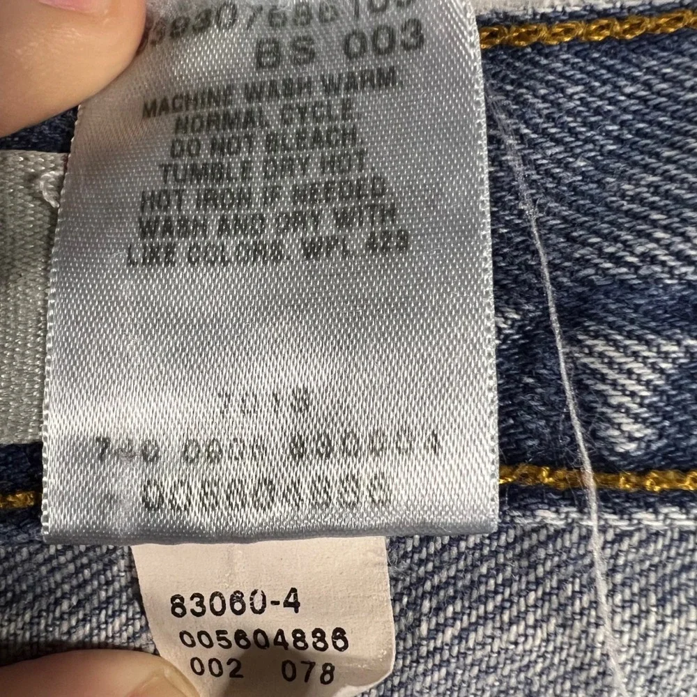 Levi's‎ 560 Comfort Fit Men's Jeans Blue Wash Size W36 L31 Y2K